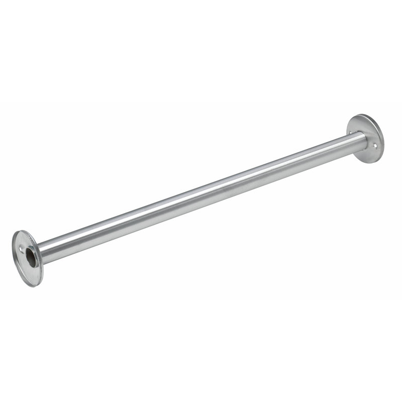 Bradley Corporation Straight Fixed Shower Curtain Rod & Reviews Wayfair